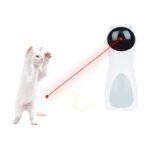 Automatic Laser Cat Toy with Rotating Head Smart Interactive Teaser for Indoor Cats